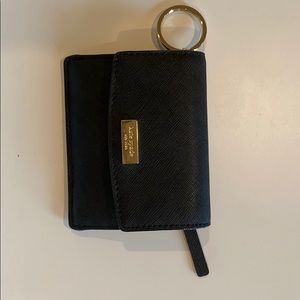 Kate Spade mini black wallet